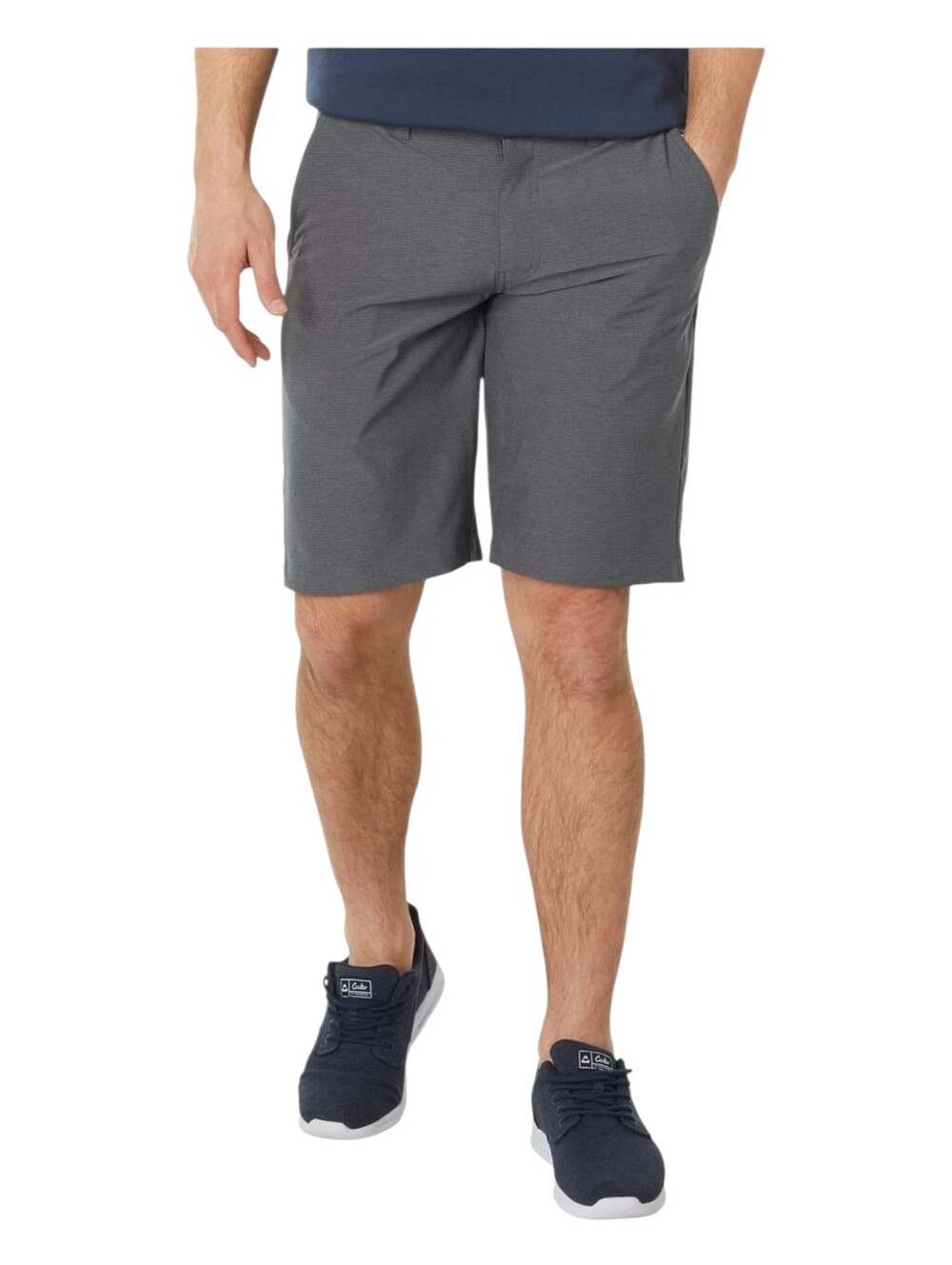 Travis Mathew Mens Dark Gray Sand Harbor Golf Shorts Size 34